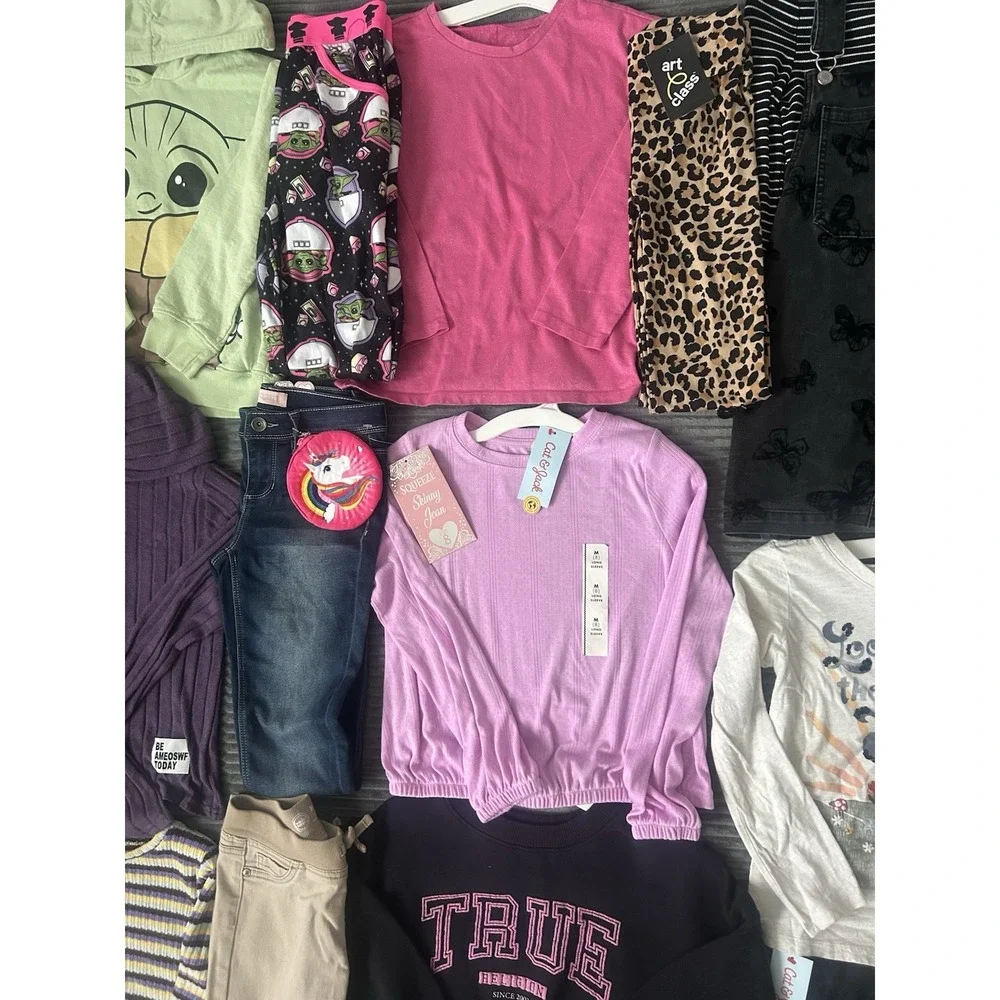 Huge Lot Girls Size 7/8 Clothes NEW &EC Dress Gymboree Sweatshirts Winter 7 8